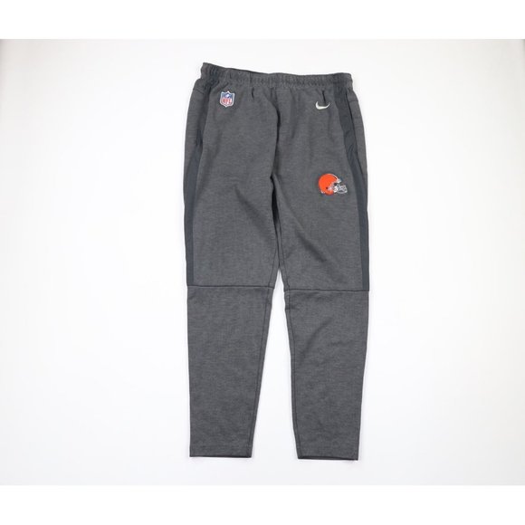 Nike NFL On Field Mens L Cleveland Browns Football Tapered Sweatpants Joggers - Picture 1 of 11